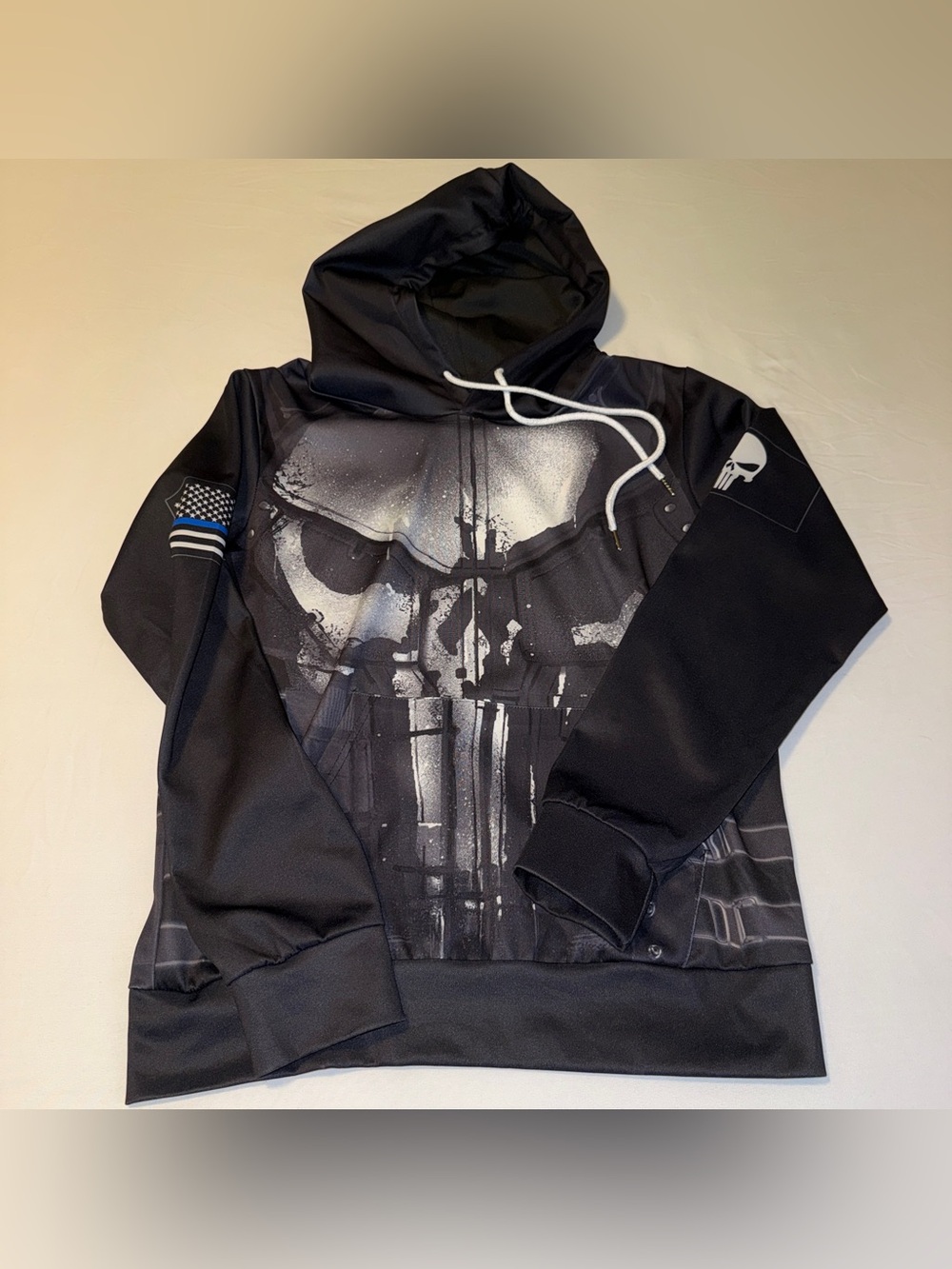 Punisher Pullover Men’s Hoodie, Size S